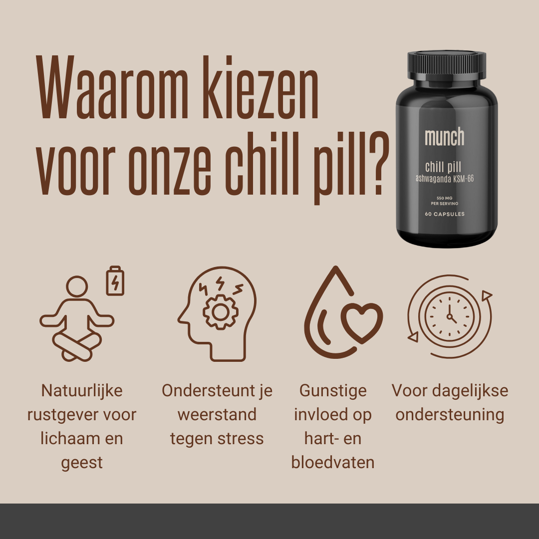 Chill pill - stress verlagend - 60 capsules